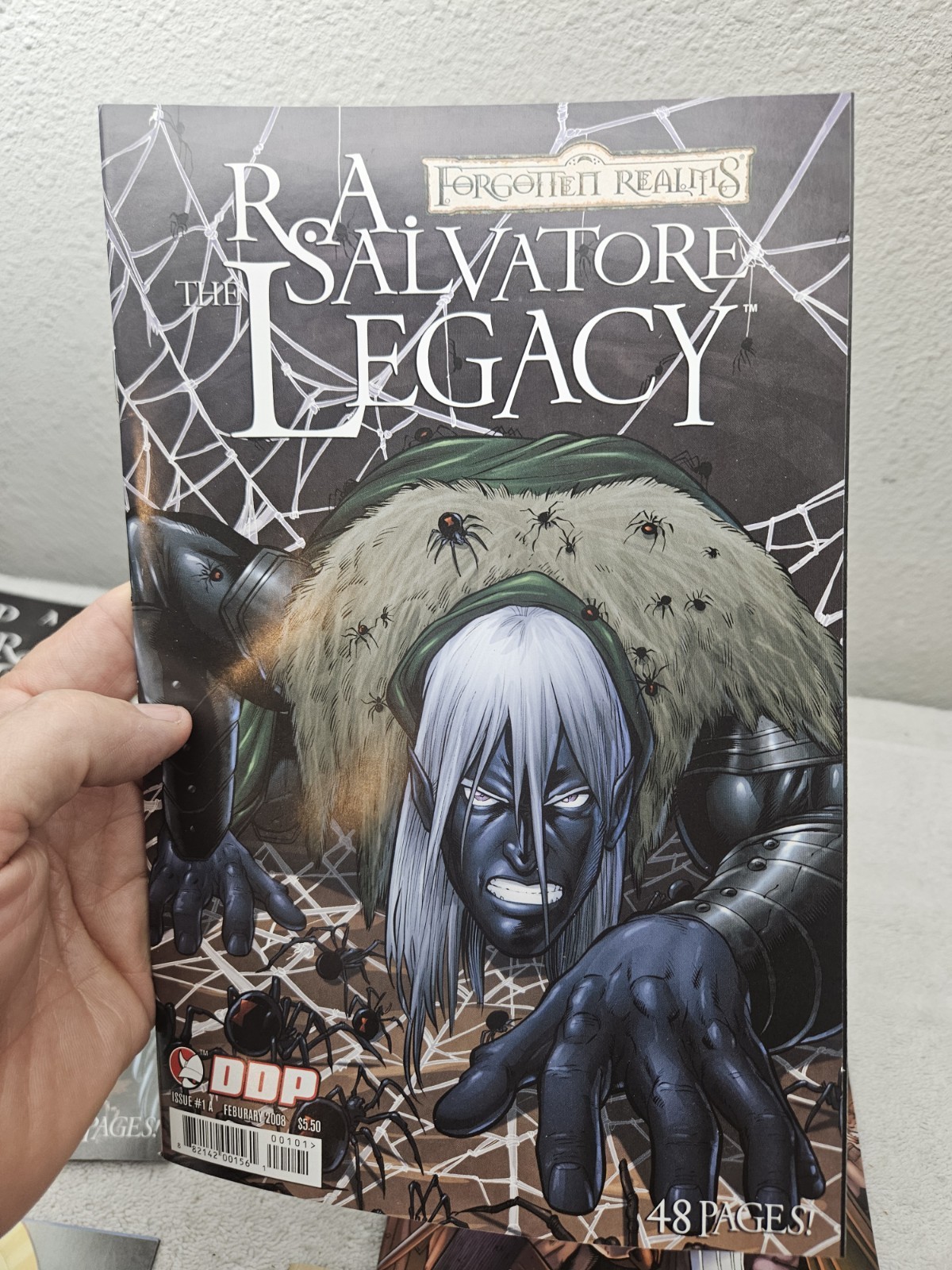 D&D FORGOTTEN REALMS R.A. SALVATORE’S LOT OF 7 LEGACY, HALFLINGS GEM, STREAM