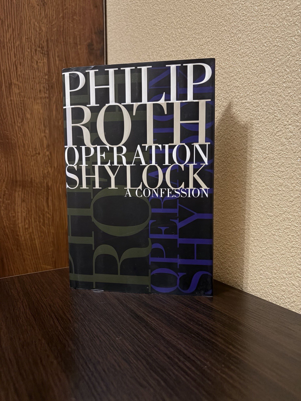Philip Roth Operation Shylock: A Confession Hardcover w/ Dust Jacket (1993)