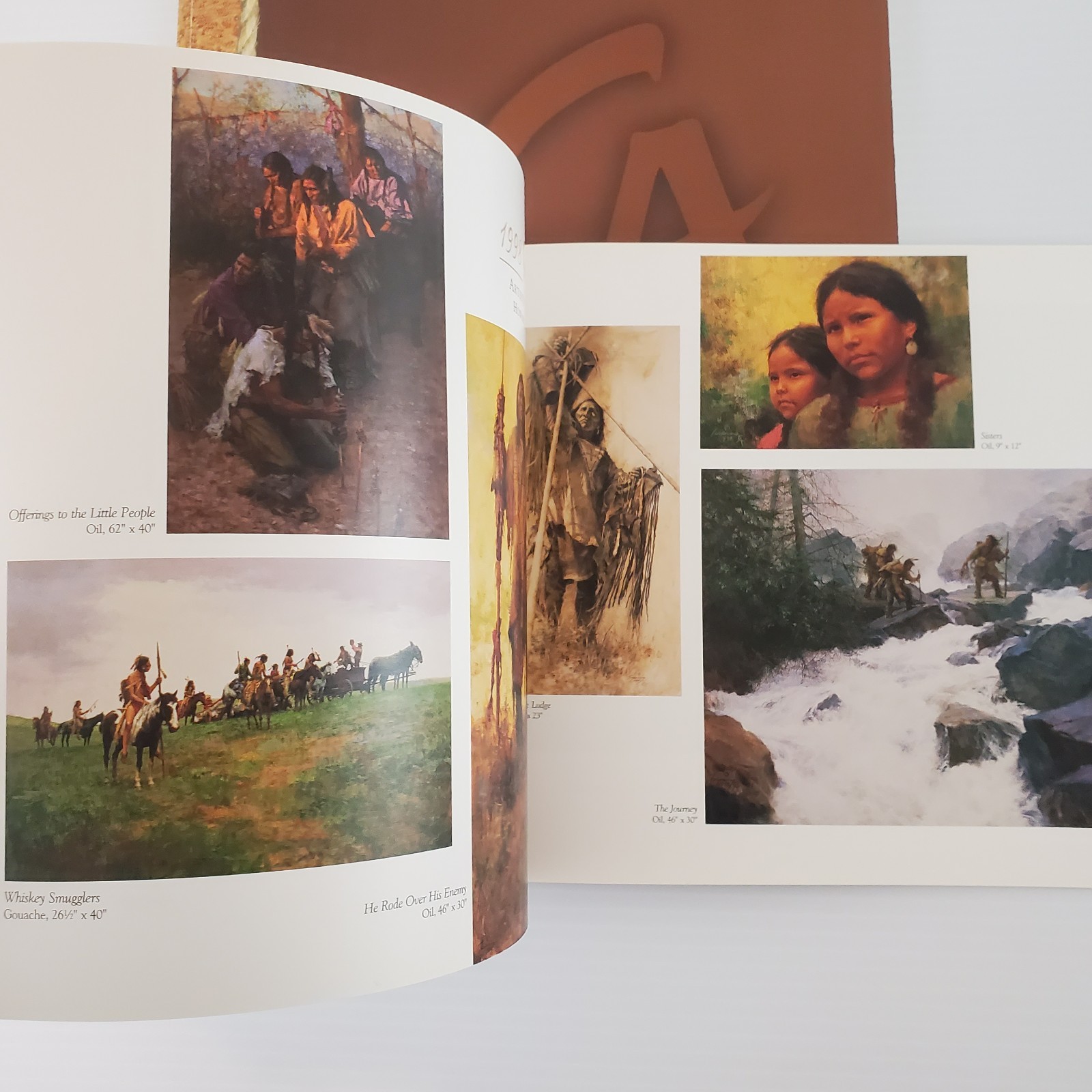 Cowboy Artists of America 34th and 42 Annual Exhibition 1999 & 2007 Western Art