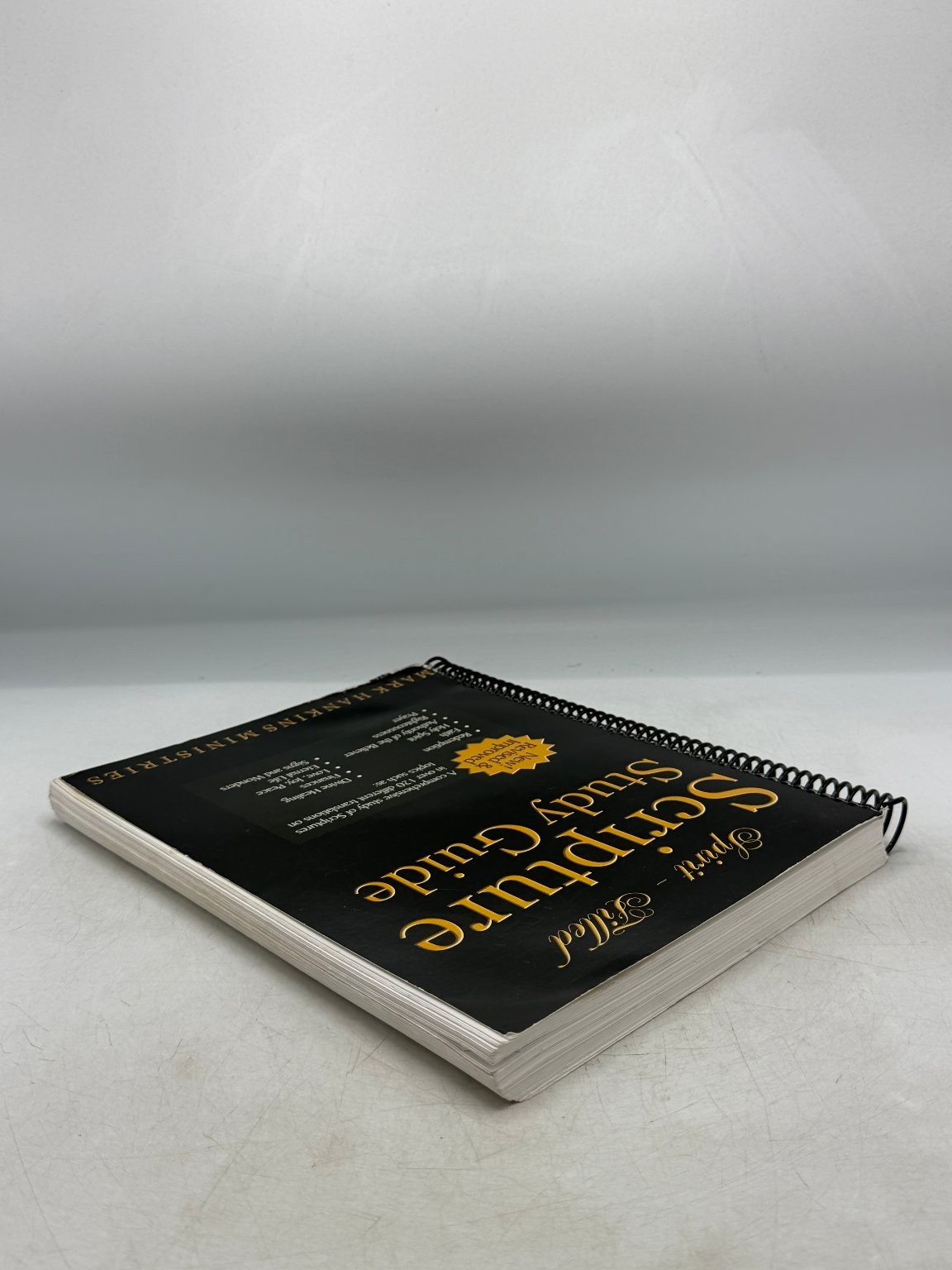 Spirit-Filled Scripture Study Guide Mark Hankins 1999 Revised Spiral-bound