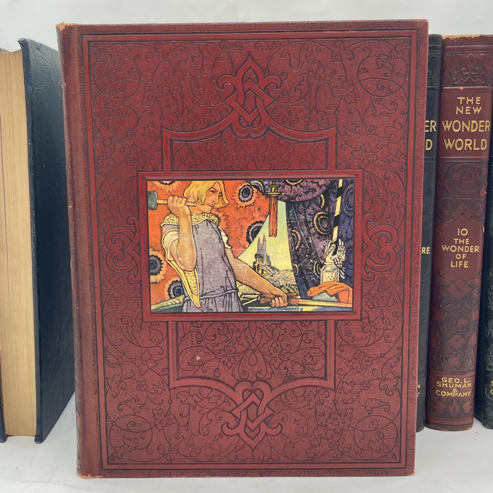 The New Wonder World Vol. 1-8 10&11 Set Geo. L. Shuman & Company Books