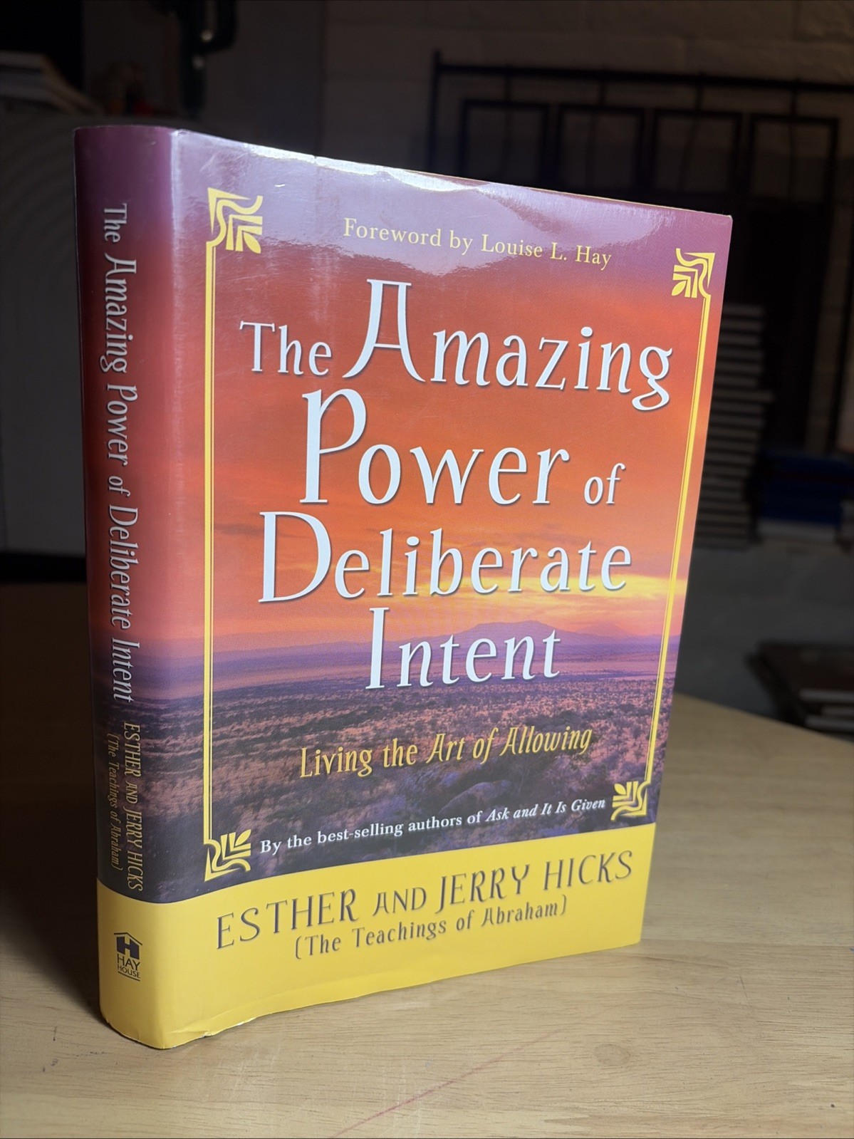 SIGNED Jerry Hicks Amazing Power of Deliberate Intent Esther Teachings Abraham