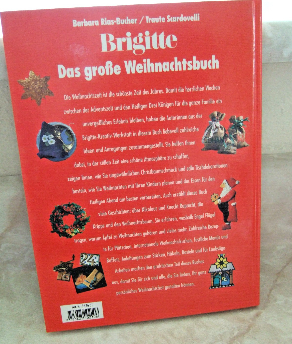 Barbara Rias-Bucher BRIGITTE, DAS GROSSE WEIHNACHTSBUCH viele originelle