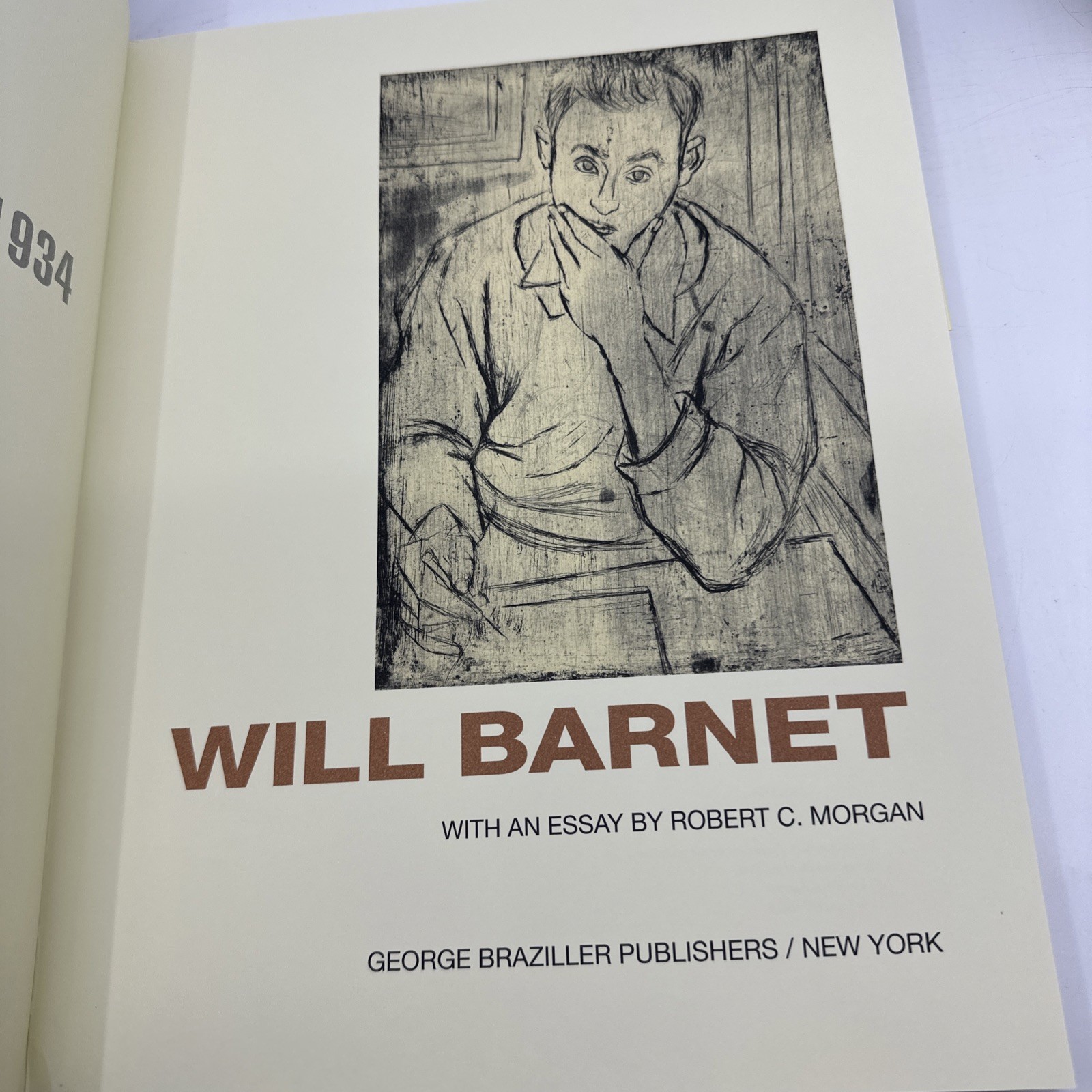 Will Barnet Sketchbook 1932 1934 Hardcover Art Book (W114)
