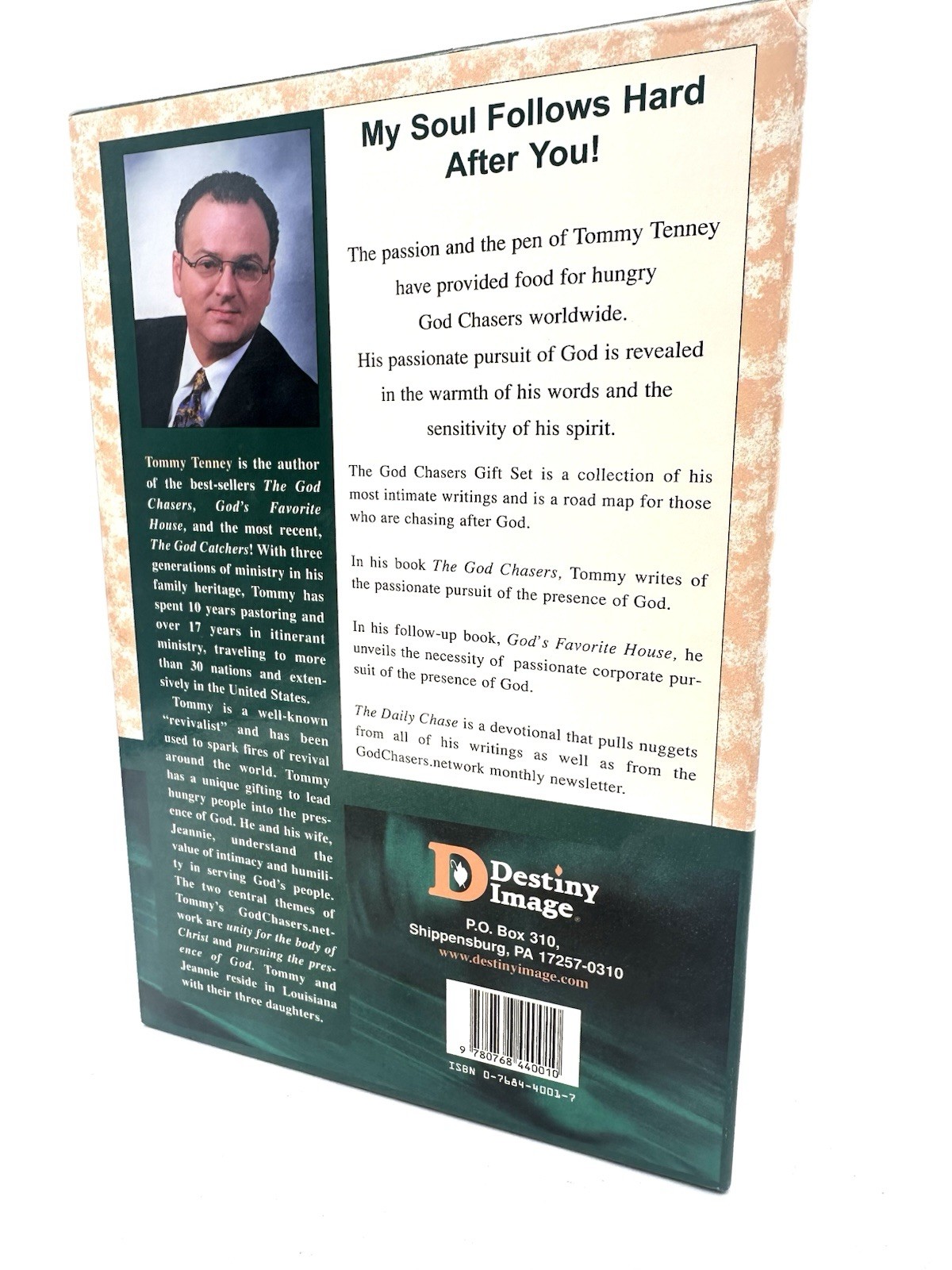God Chasers Gift Set by Tommy Tenney (3 Volumes) – Hard Box + Paperback Books