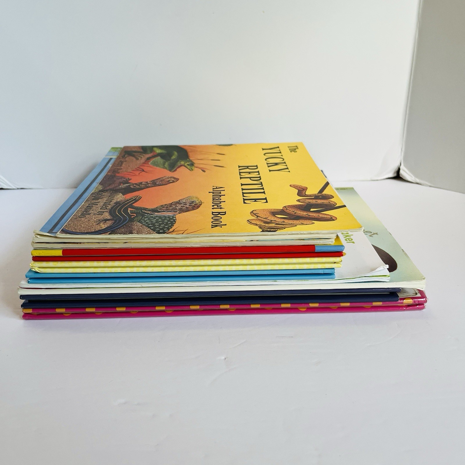 Lot 10 Childrens Alphabet ABC Books Chicka Chicka Boom Boom LMNO Peas Pallotta