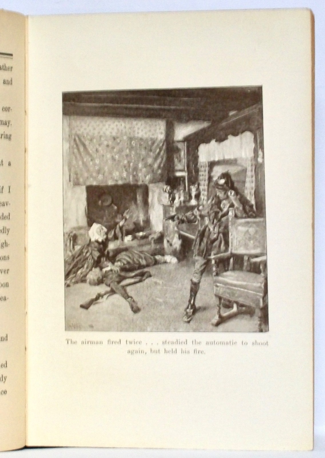 BARBARIANS, by ROBERT W. CHAMBERS —D. Appleton and Company (1917)— art by KELLER