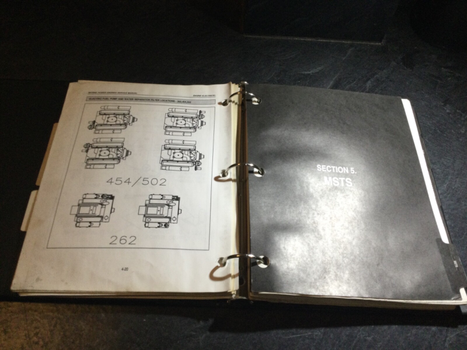 1986-1992 Marine Power GM Engines Shop Manual 3.0L 4.1L 4.3L 5.0L 5.7L 7.4L 8.2L