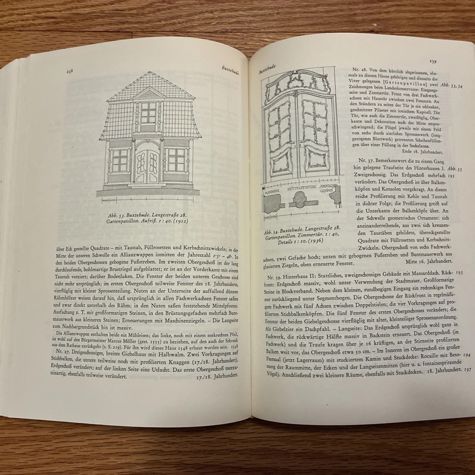 Vintage Book (In German) Art Monuments Lower Saxony Stade Dist. Germany 1965