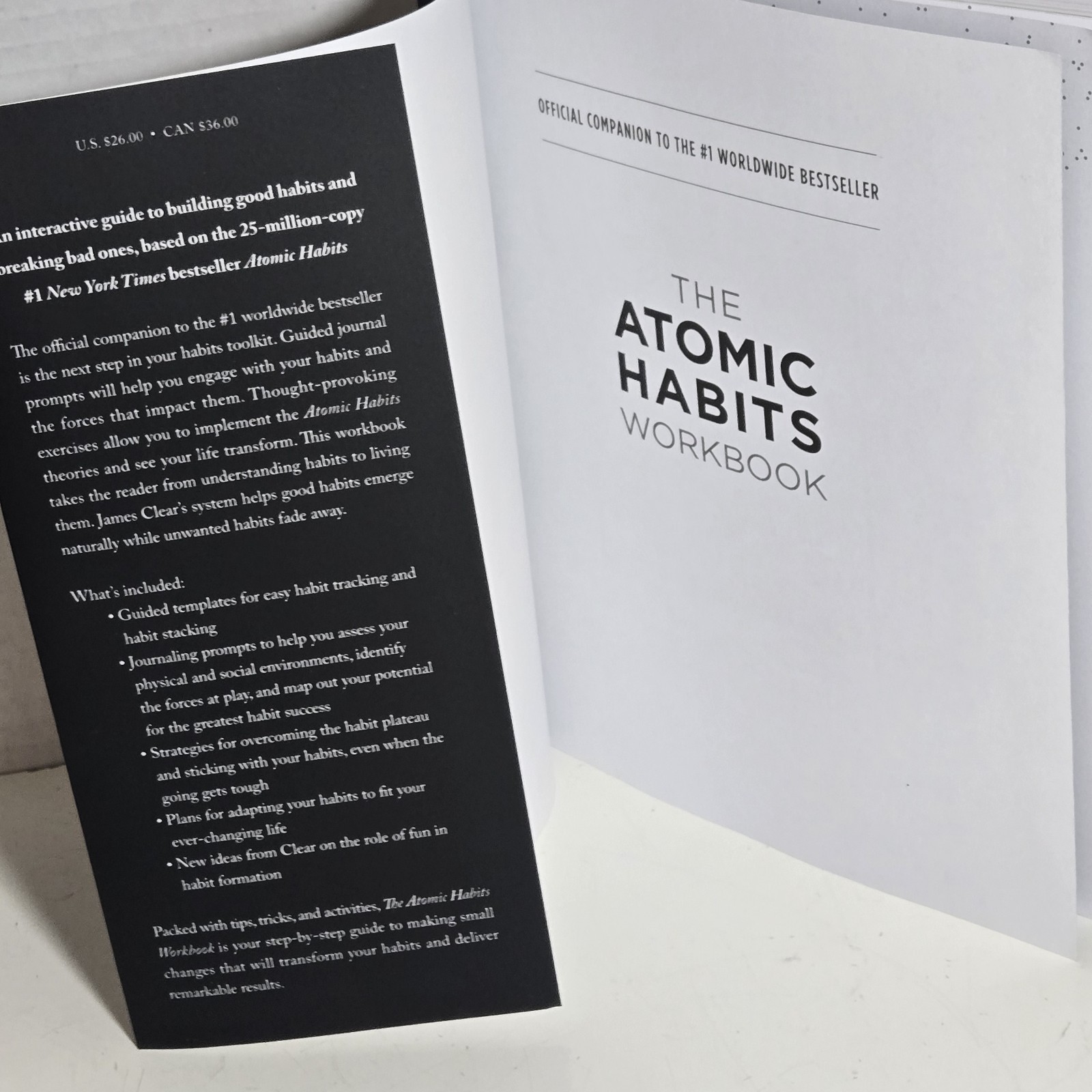 The Atomic Habits Workbook Simple Exercises for Building The Life 1st Printing