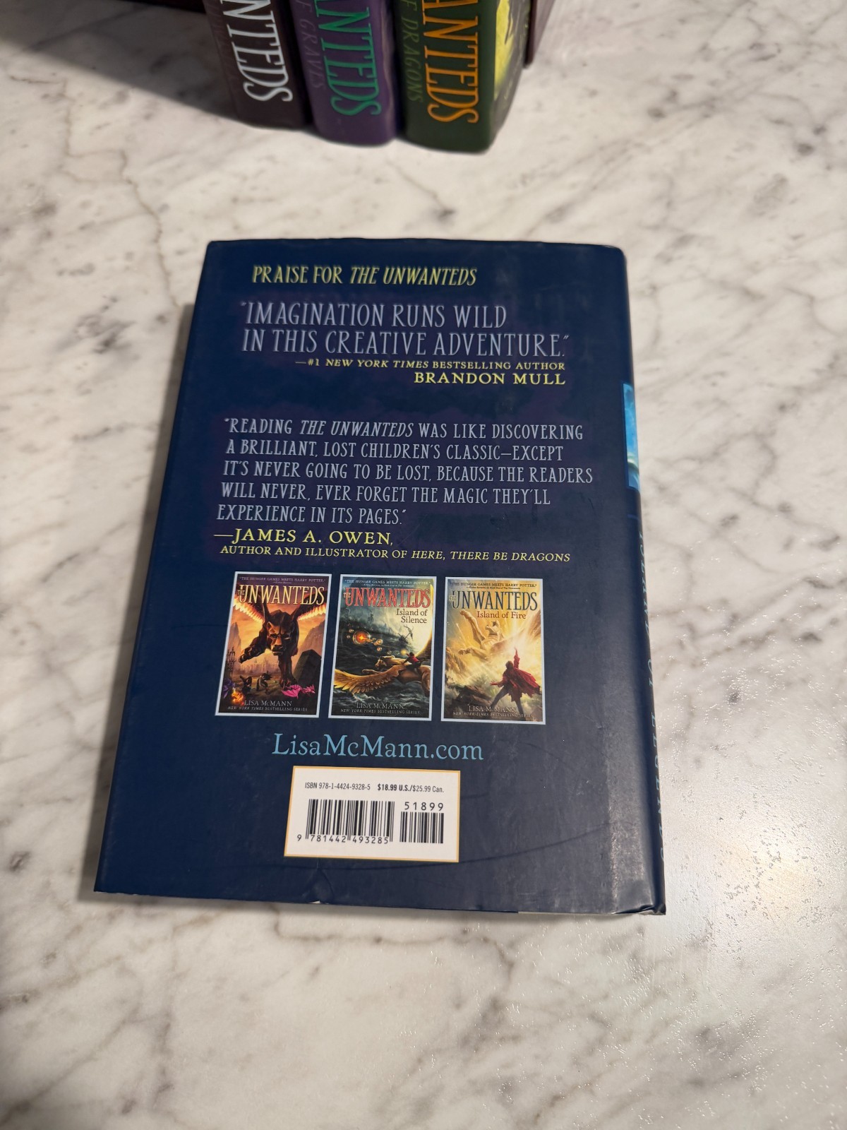 The Unwanteds Hardcover Complete Collection (Box Set) 2016 by Lisa McMann