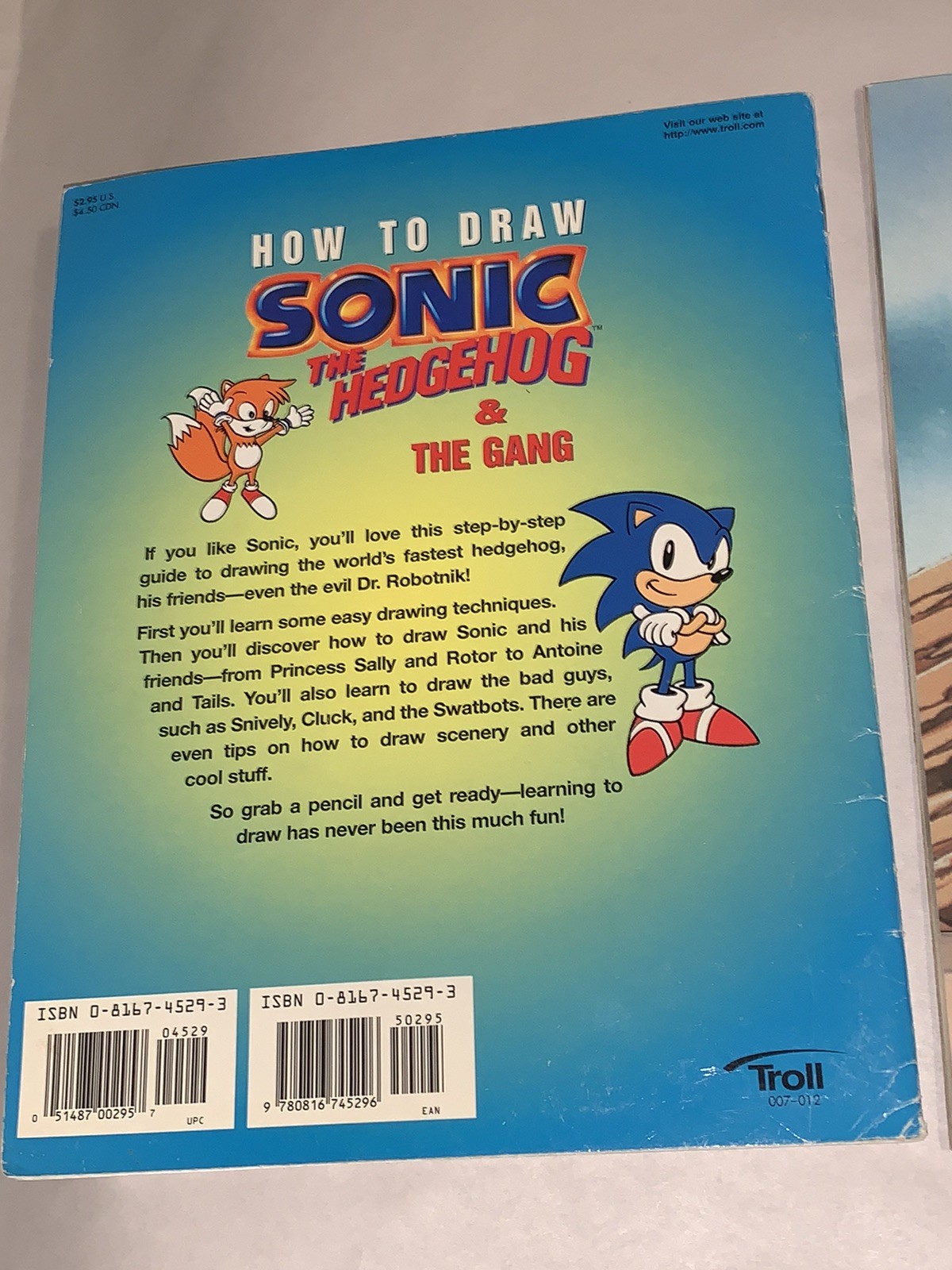Dragon Ball GT How To Draw More Conrad Wells Sonic 2005 Anime Art Book Lot
