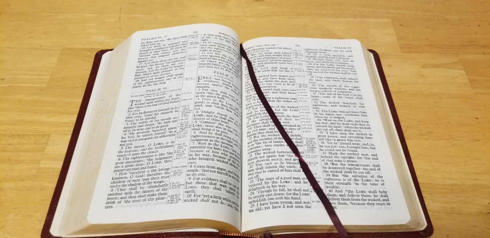 Holy Bible Kenneth Copeland KJV Reference Edition Genuine Leather Red Letter