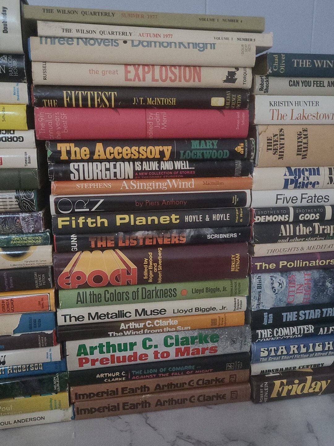 Science Fiction Hardcover Lot Free Ship, BCE HC DJ Lot Of 3*** Requests Allowed