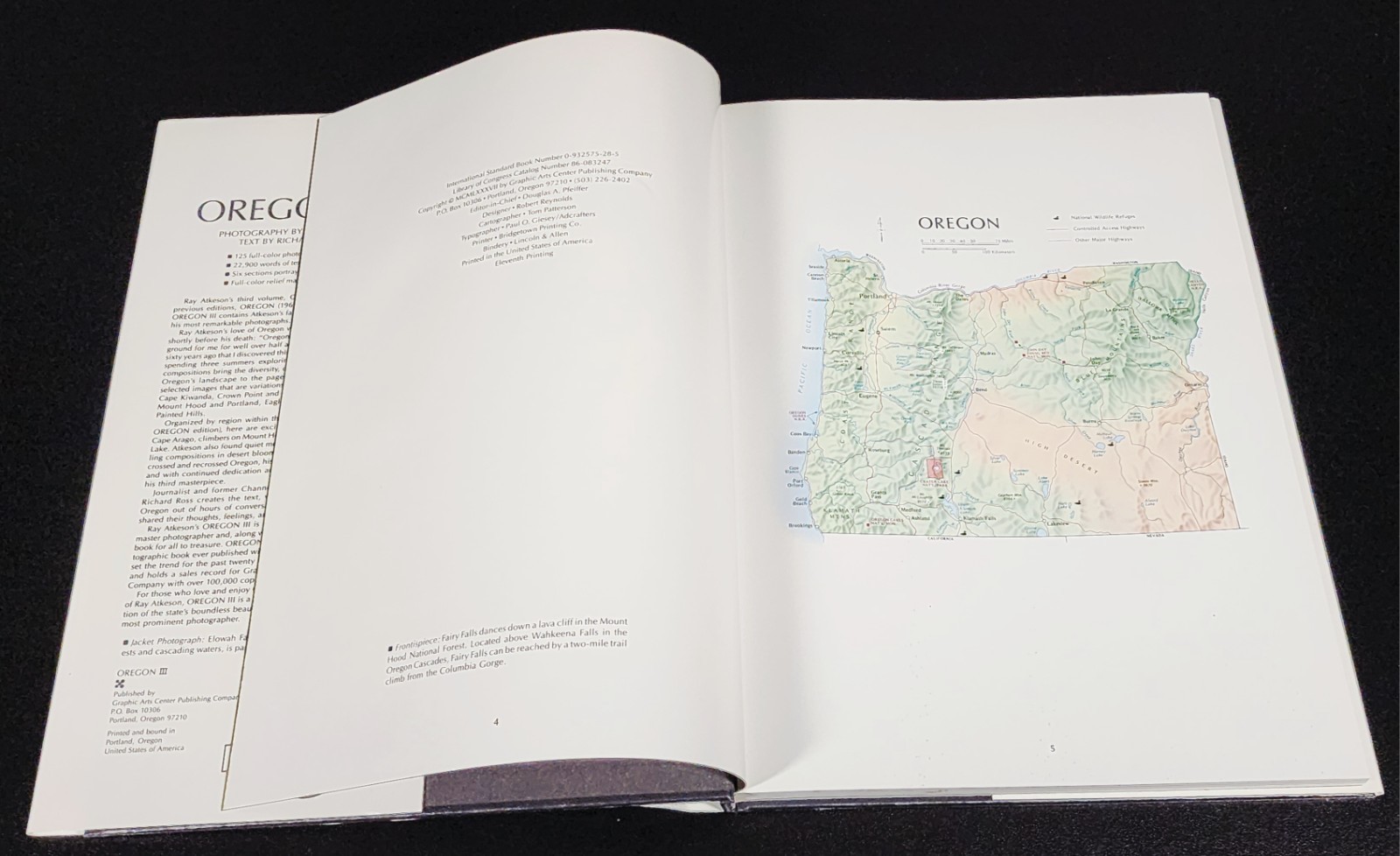 Oregon III Ray Atkeson HC DJ 1987 Landscape Photography Oregon Book