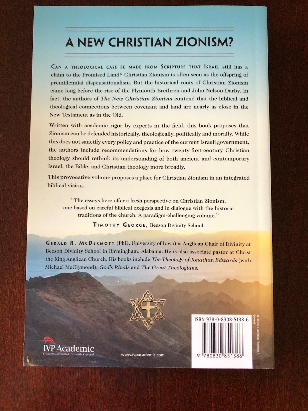 The New Christian Zionism (2016, Paperback) By Gerald R, McDermott