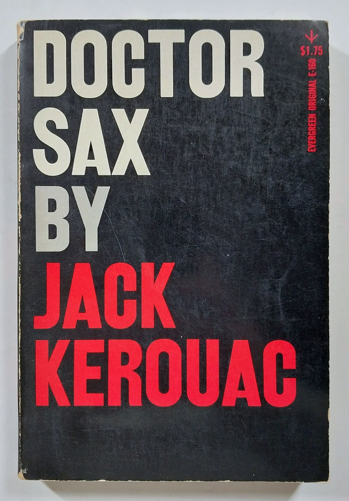 Doctor Sax by Jack Kerouac Paperback Grove Press Evergreen E-160 1959