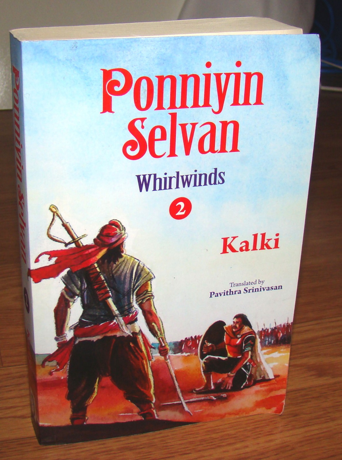 The Ponniyin Selvan Paperback Series 1-5 by Kalki, English Translated Versions