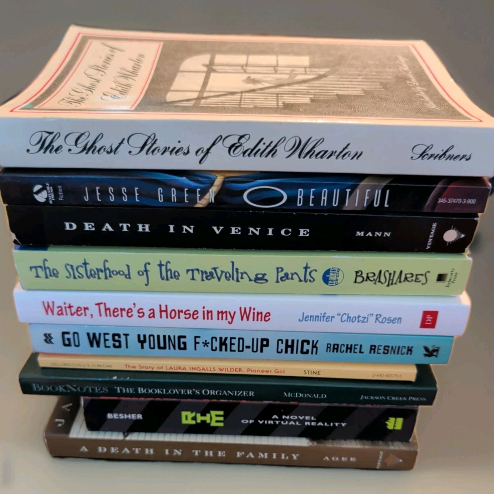 Title: Lot of 10 Paperback Books Mixed Fiction Literary Classics Vintage Bundle