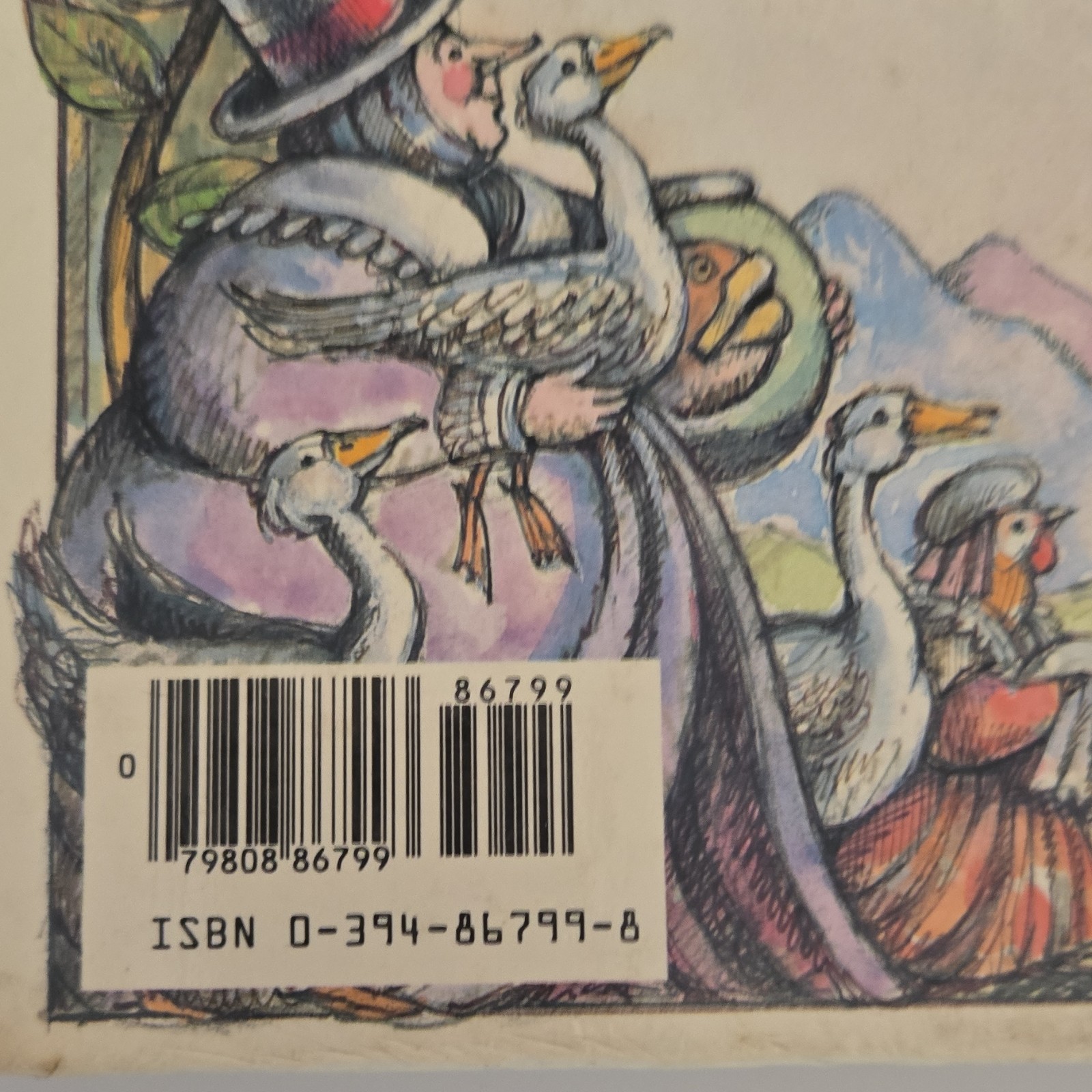 Random House Book of Mother Goose Arnold Lobel Hardcover Illustrated