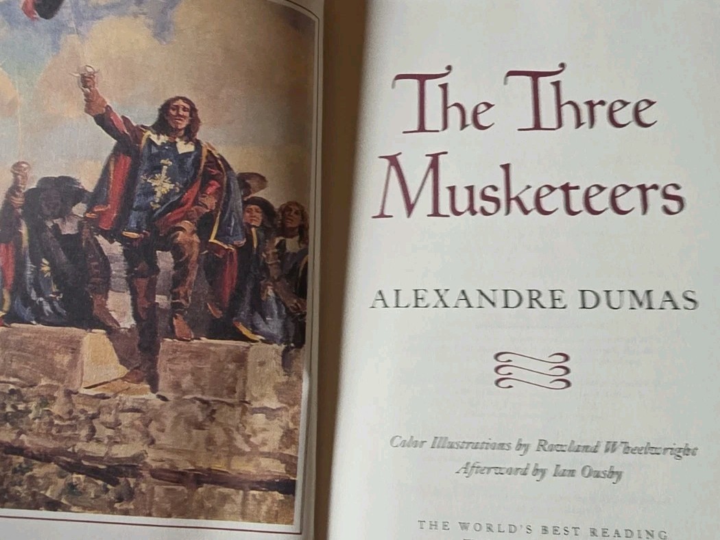 The Three Musketeers by Alexandre Dumas HB Reader’s Digest 1999