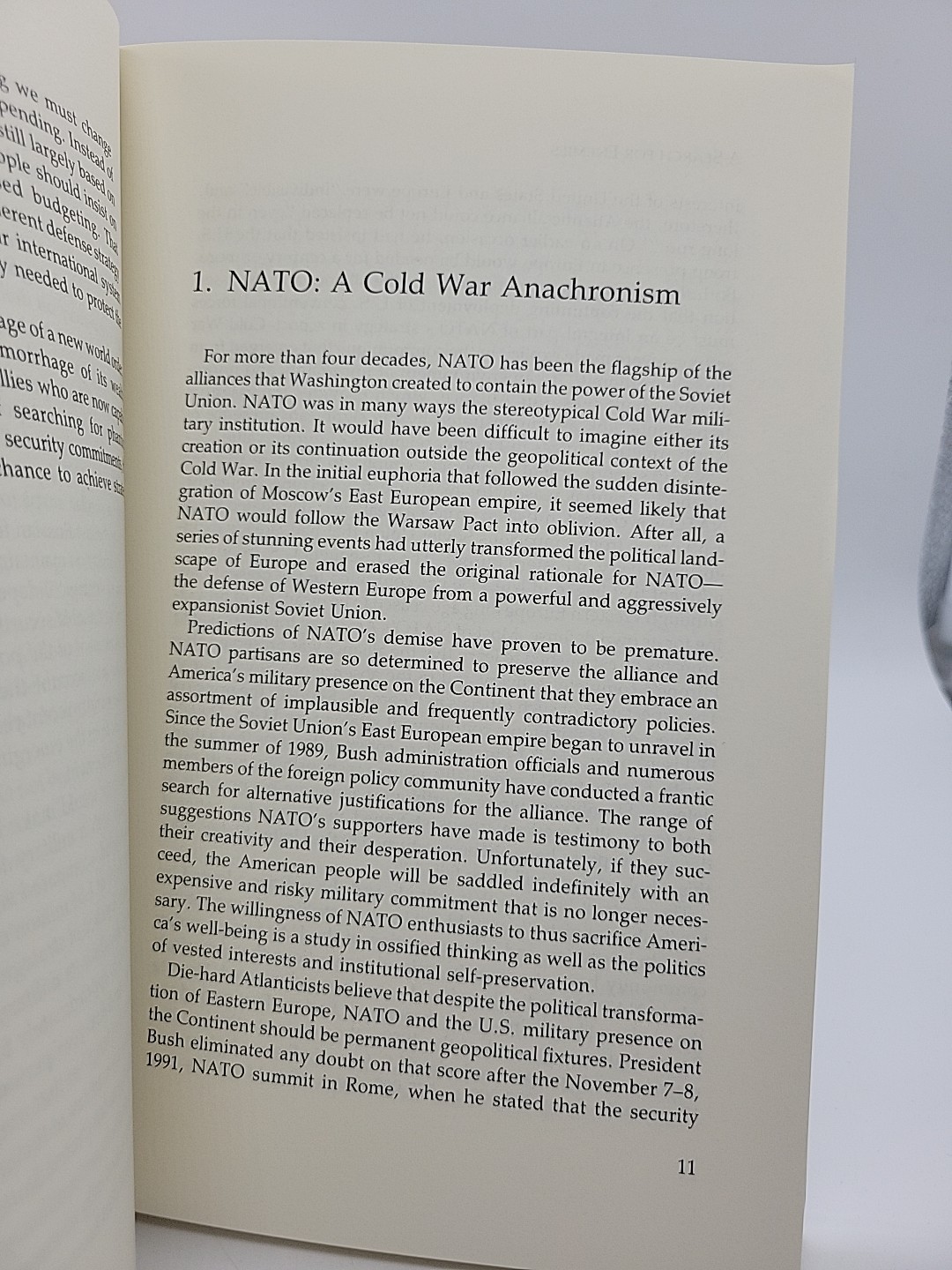A Search for Enemies: America’s Alliances After the Cold War