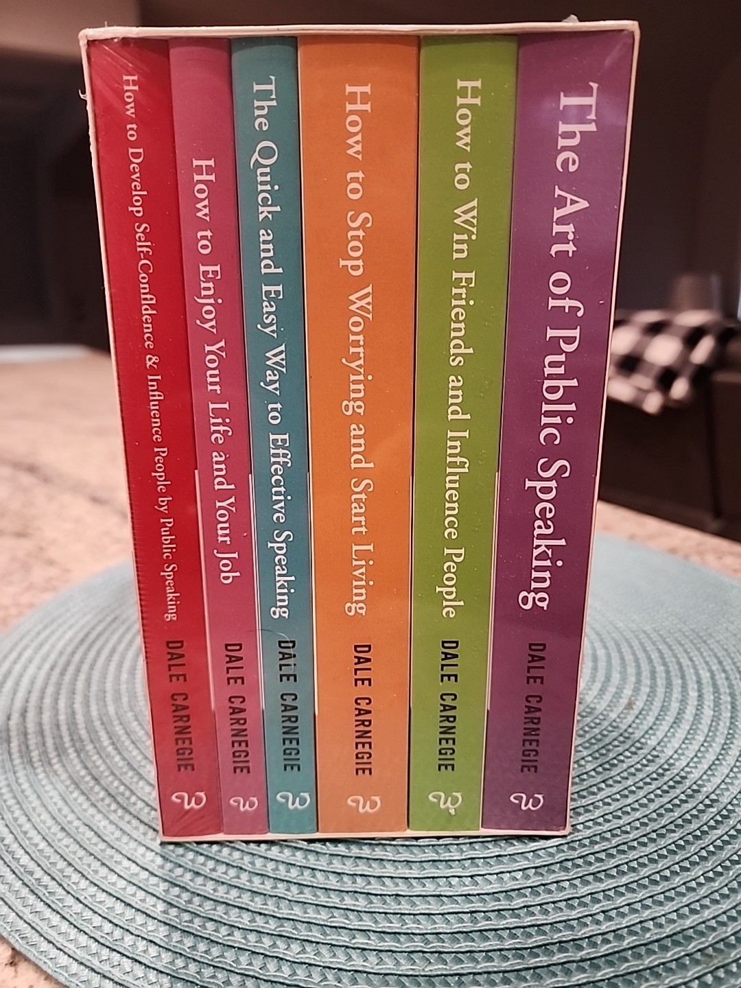 Dale Carnegie The Best Collection Of 6 Book Box Set Paperback New Sealed