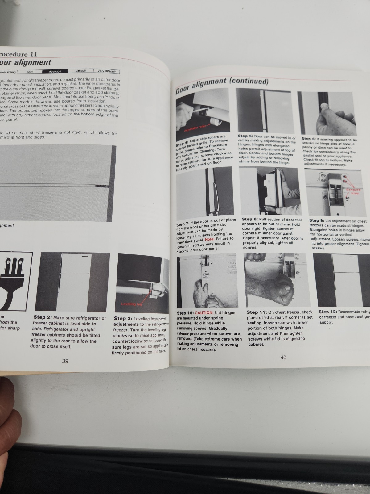 GE Book Step-By-Step Refrigerator Freezer Repair Manual Vintage General Electric