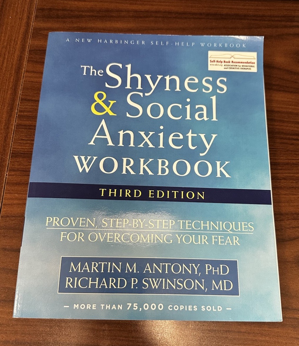 Shyness and Social Anxiety Workbook Swinson Antony Paperback New Harbinger 2017…