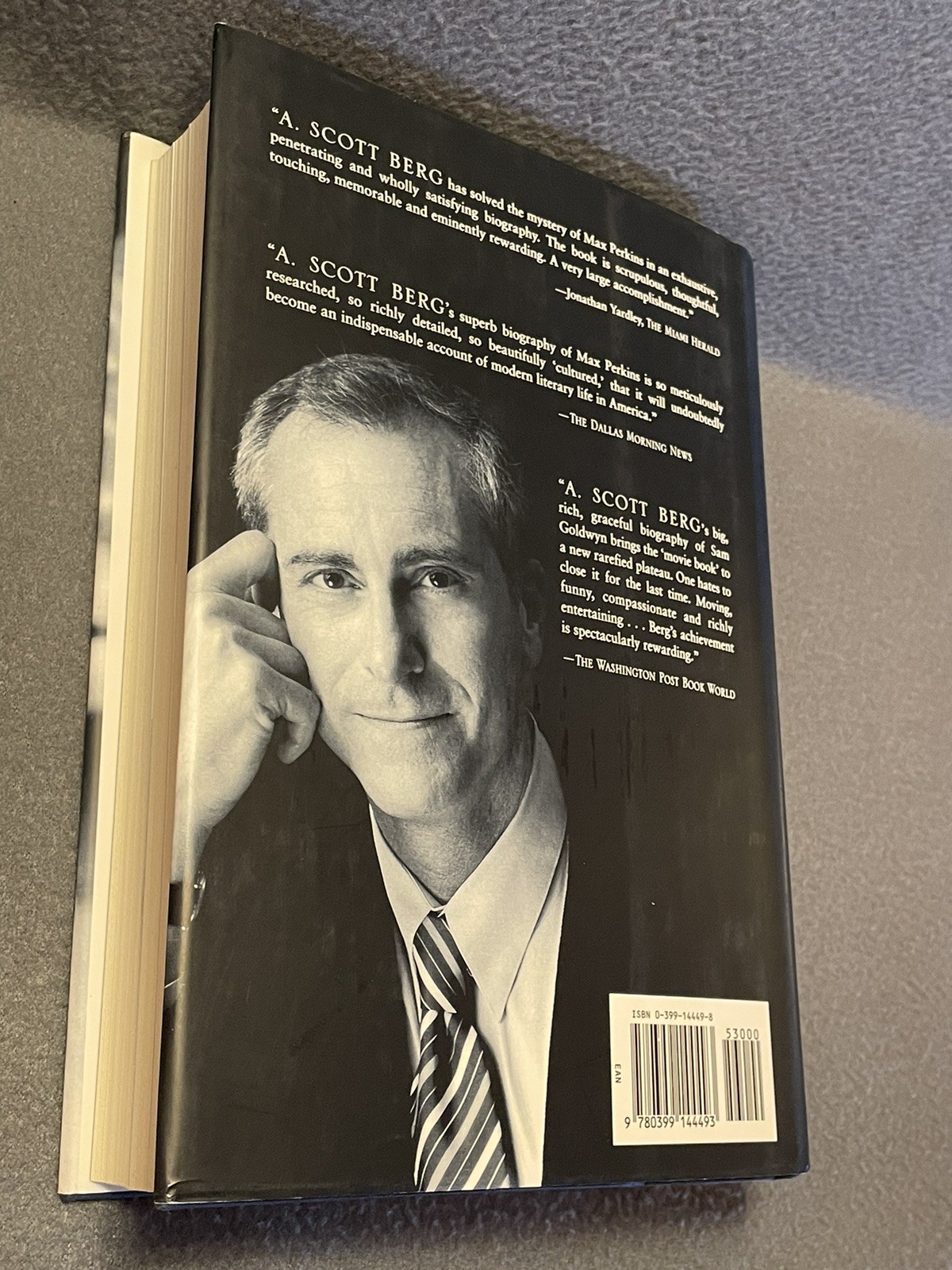 Lindbergh A. Scott Berg 1998 First Edition 1st Printing HardCover DustJacket LNC