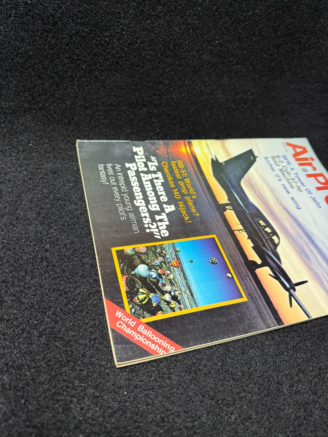 Air Progress 1976 Aviation Magazine Aircraft Cherokee 140 Hijack BFR Training