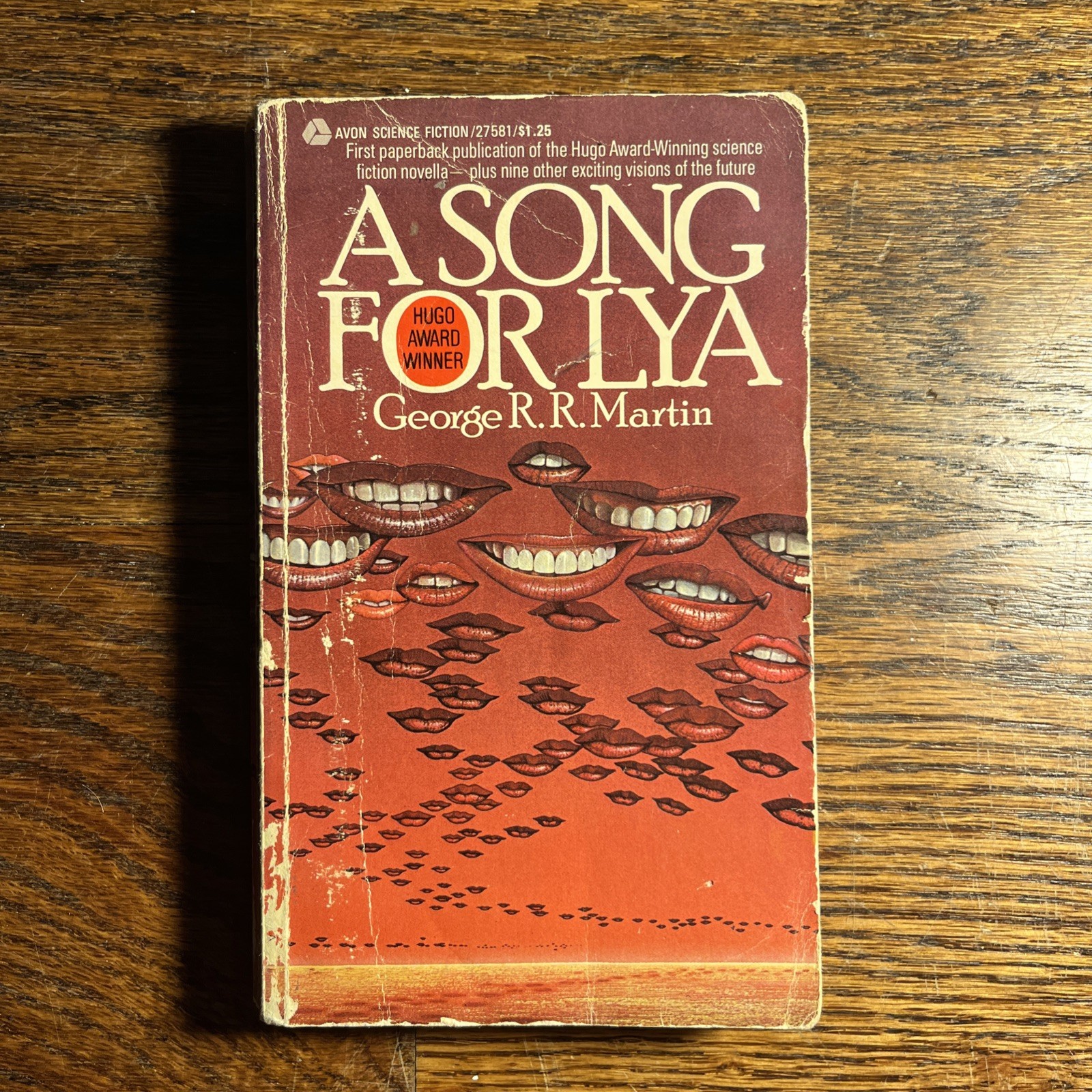 A Song For Lya by George R.R. Martin 1976 Avon L Paperback First Edition RARE