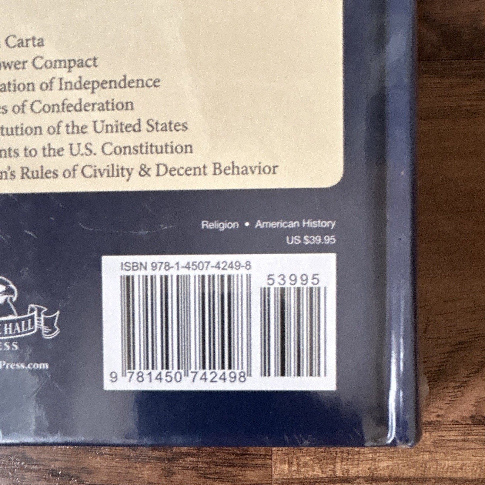 New Sealed 1599 Geneva Bible Patriot’s Edition – Hardcover – Tolle Lege Press