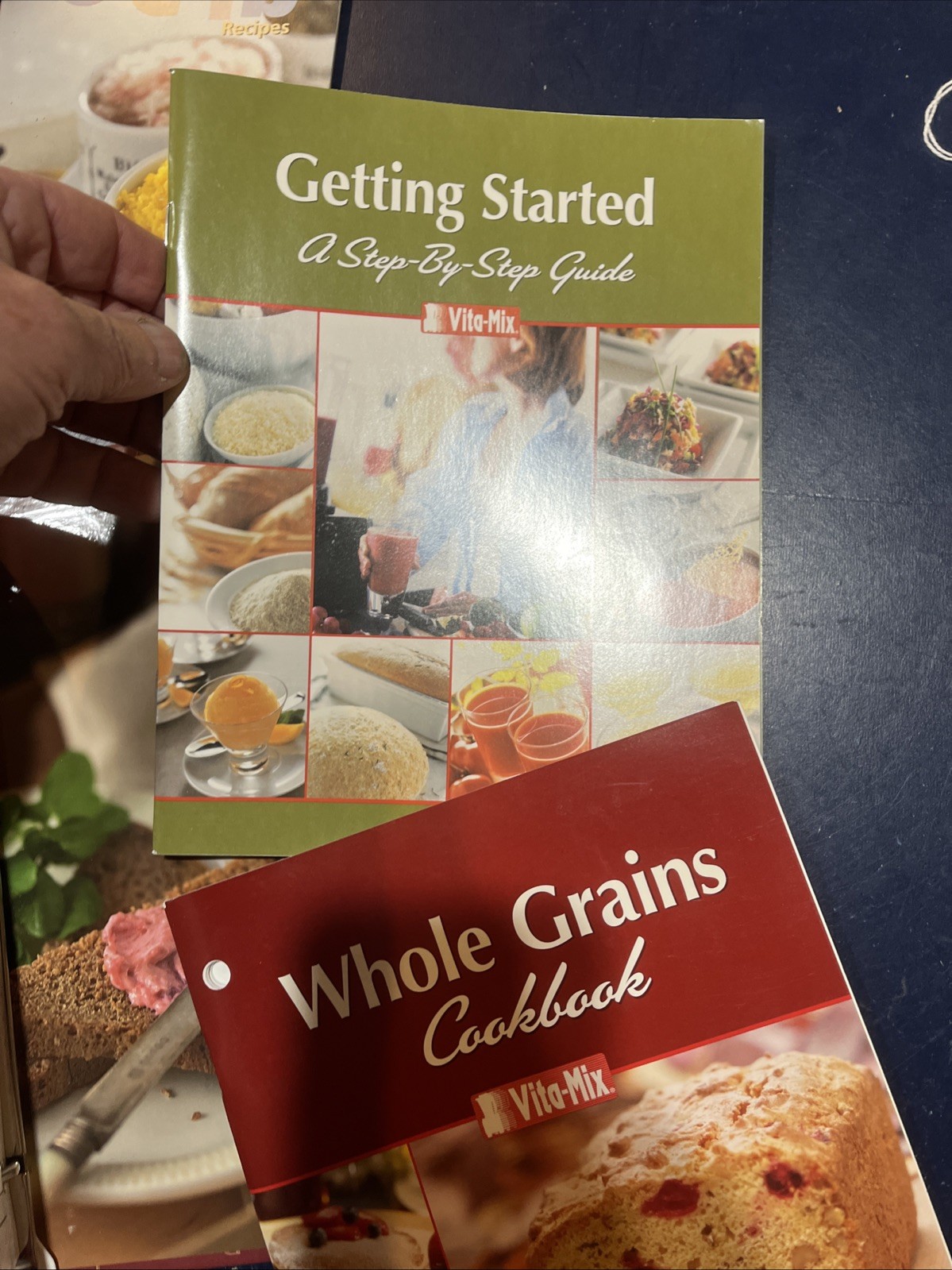 Vita-Mix Whole Food Recipes 3-Ring Binder & Owner’s Manual, 2009 Spiral HC +