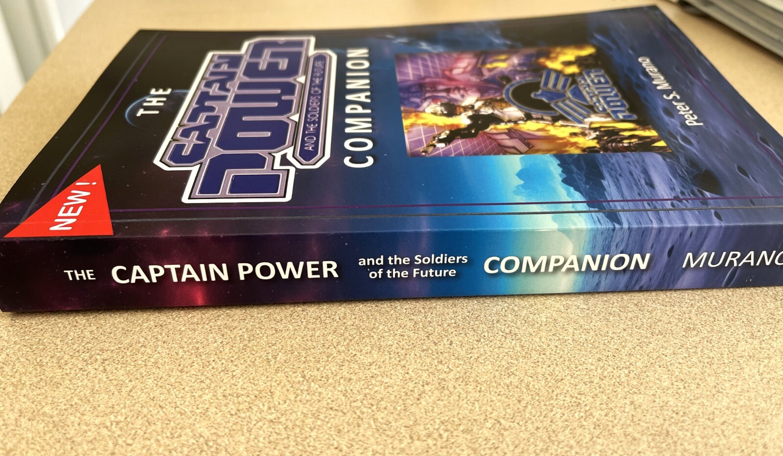NEW The Captain Power and the Soldiers of the Future Companion Signed/Discounted