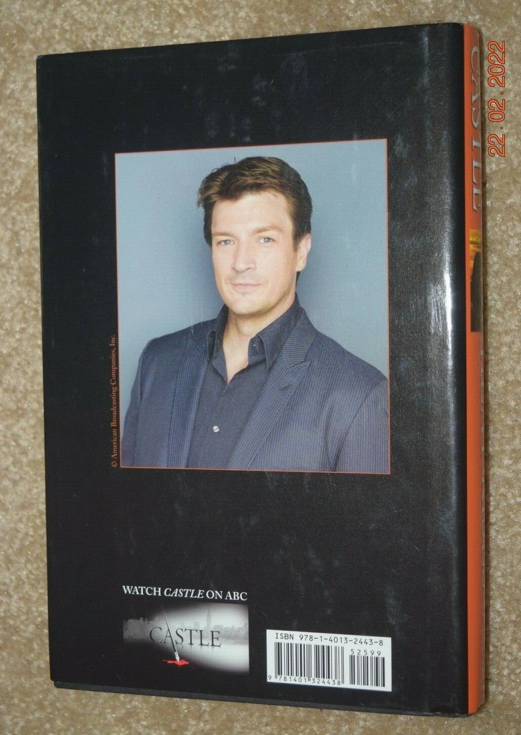 RICHARD CASTLE: „HEAT RISES,“ 301 Pages, Hard Cover Book, (c) ABC STUDIOS