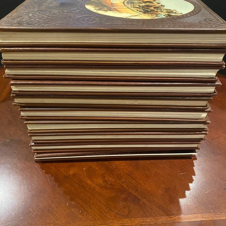 The Old West Series – Time Life Books 10/26 Volumes – 70s Leather Feel – HISTORY