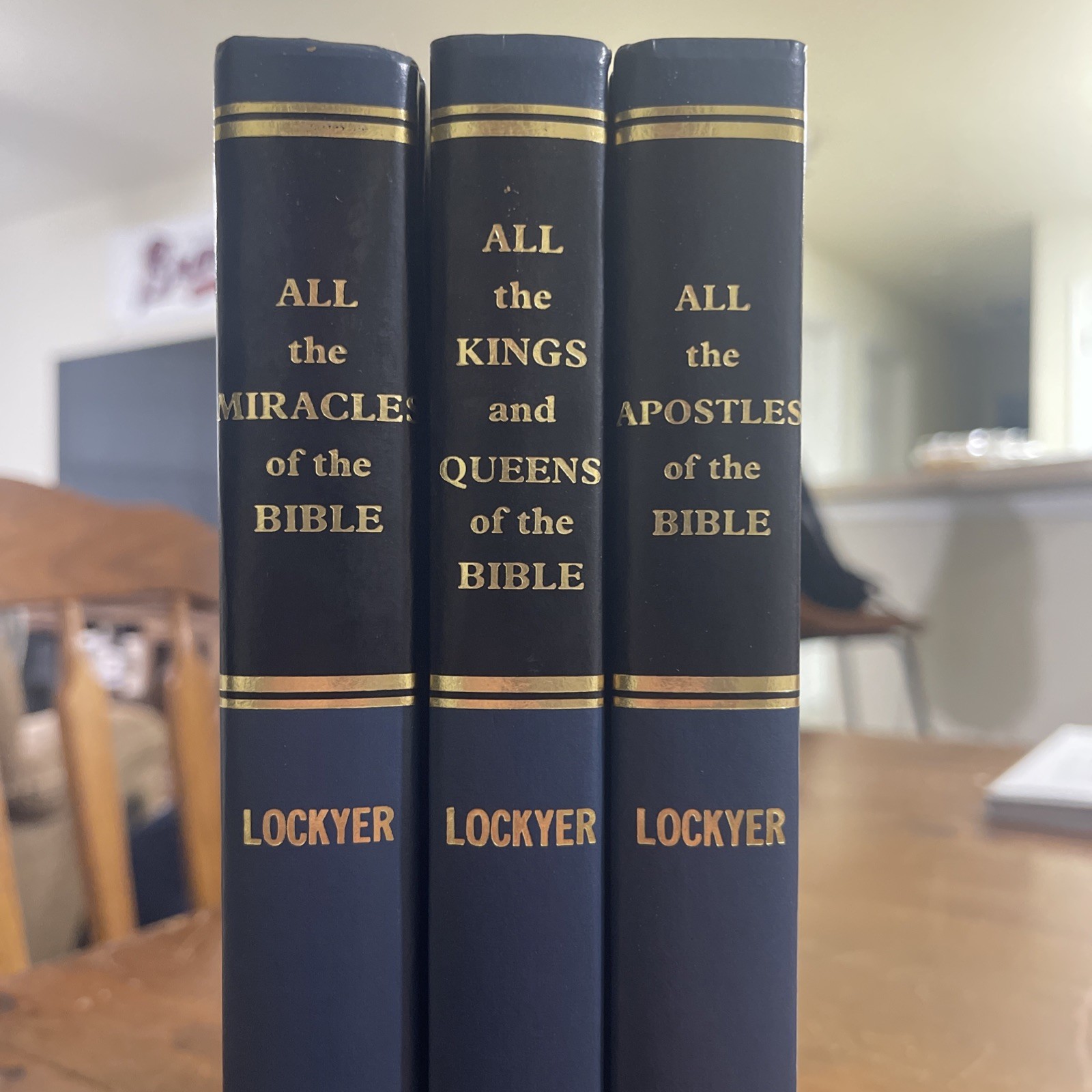 Lockyer 3 Book Set Lot