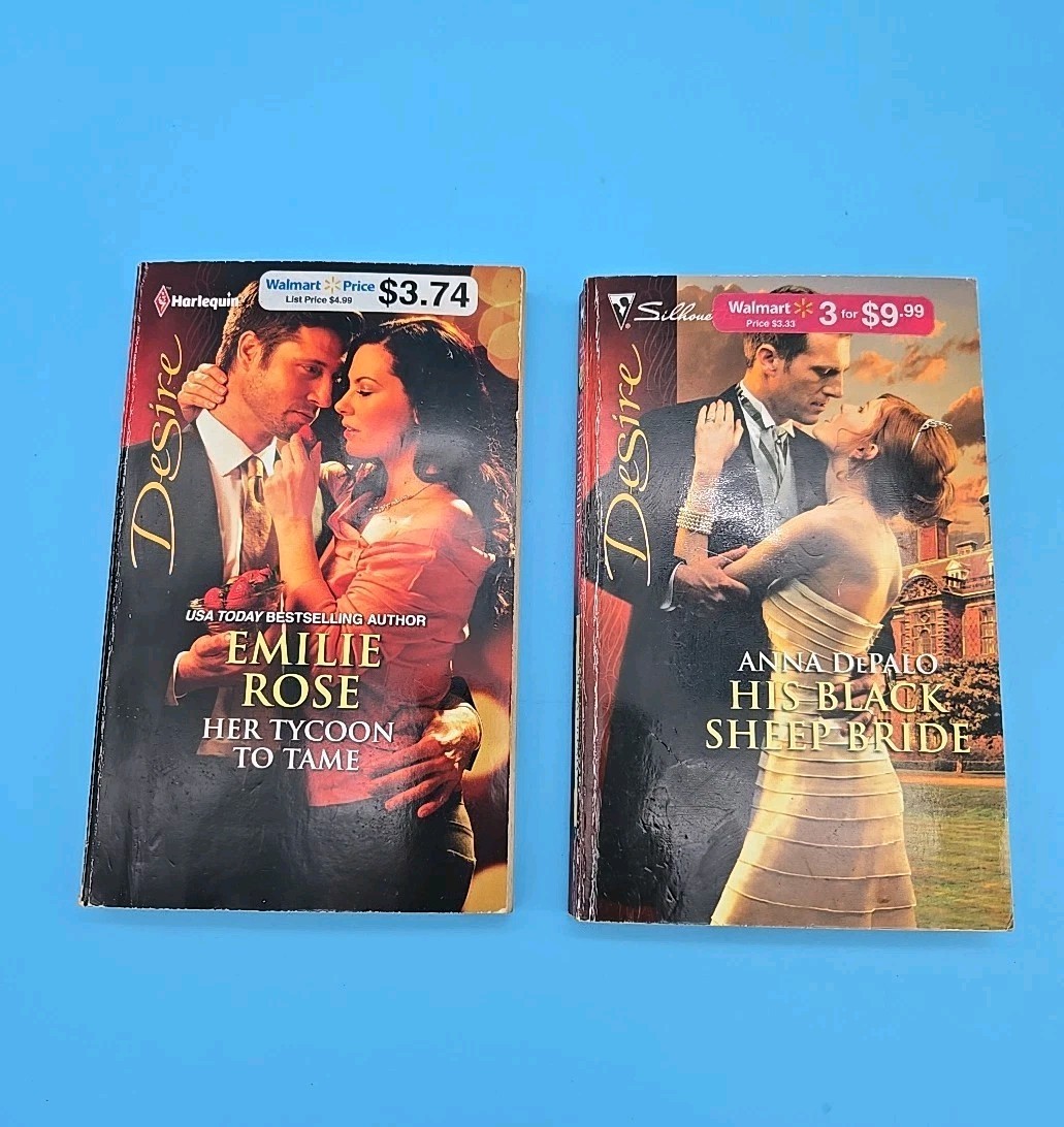 Harlequin Desire Romance Book Lot of 26 by Various Authors 2010s Paperback Novel