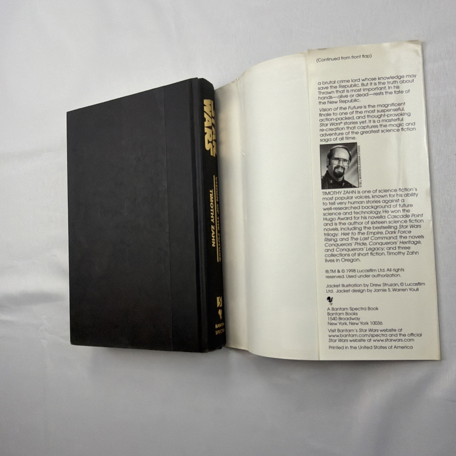 Star Wars Spectre of the Past Vision Future Zahn First 1st Edition Hardcover Set