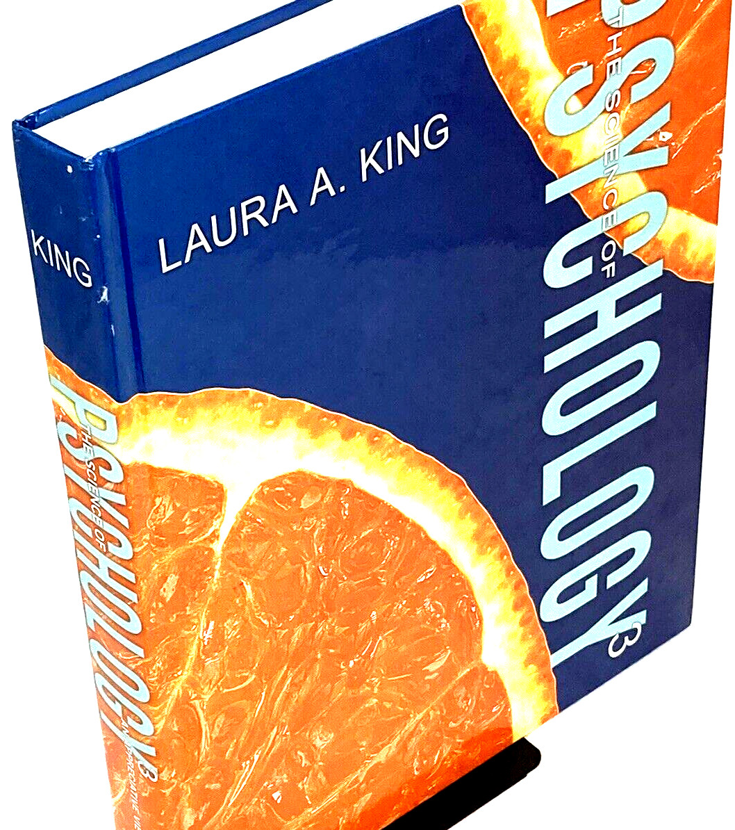 Preowned, THE SCIENCE OF PSYCHOLOGY, BY LAURA KING, HARDBACK ,584 PAGES, V GOOD