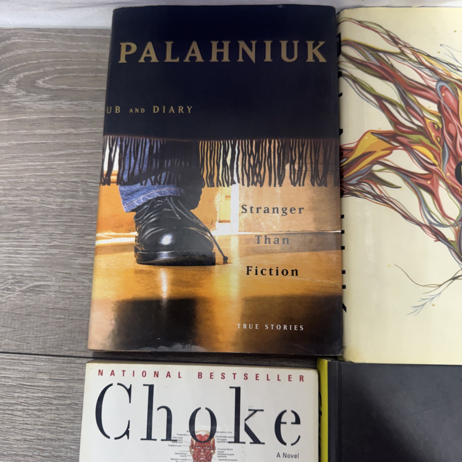 Chuck Palahniuk Book LOT Of 7 1st Addition Hardcovers & 2 Paperbacks