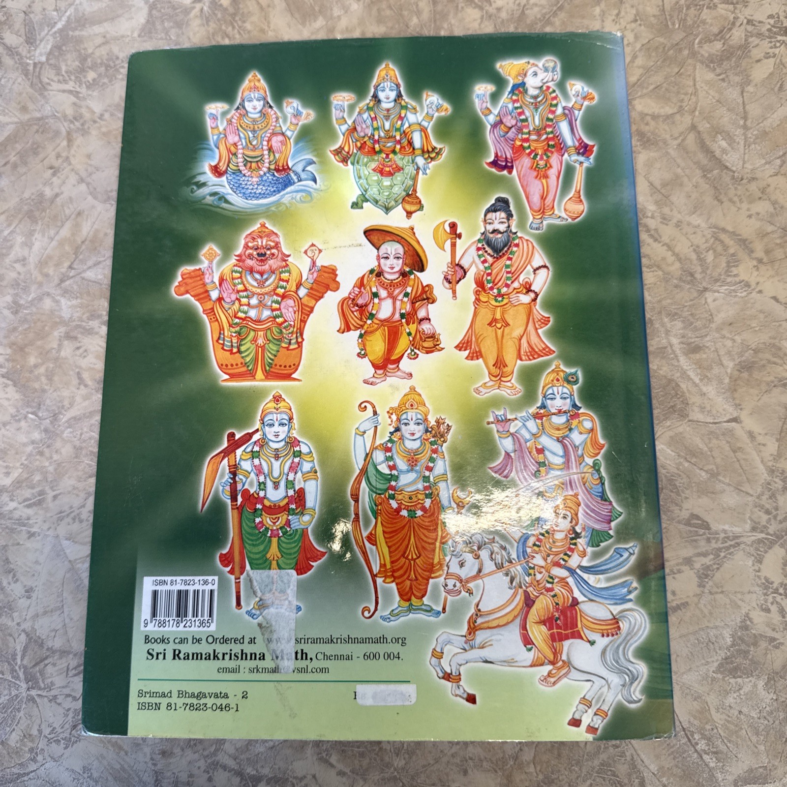 Srimad Bhagavata The Holy Book of God Vols 2-4 Swami Tapasyananda Ramakrishna HC