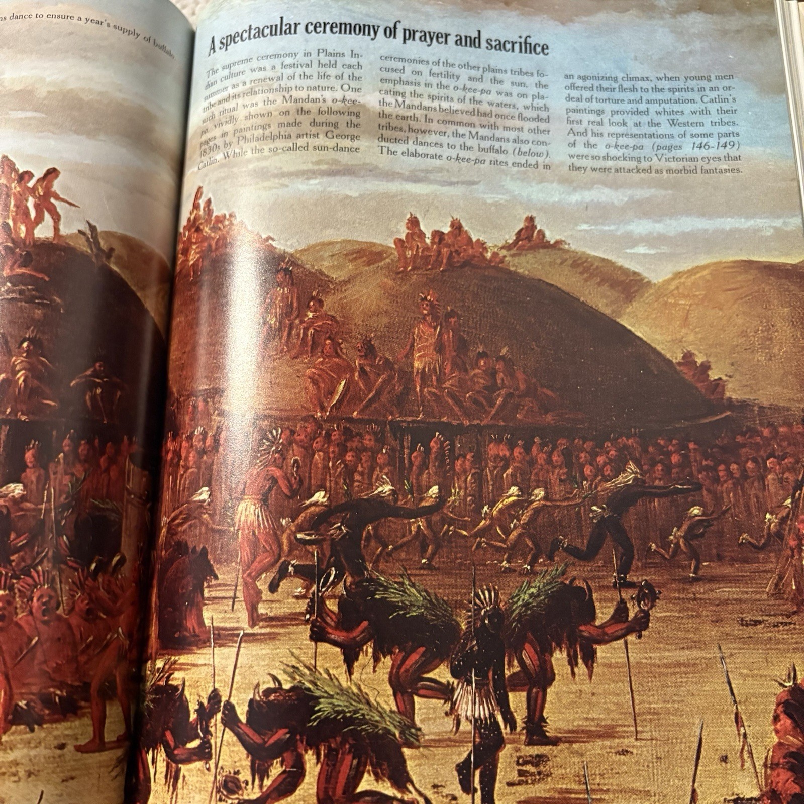 Time Life Books The Old West Series 1973 Ed. „The Indians“ Textured Hardcover