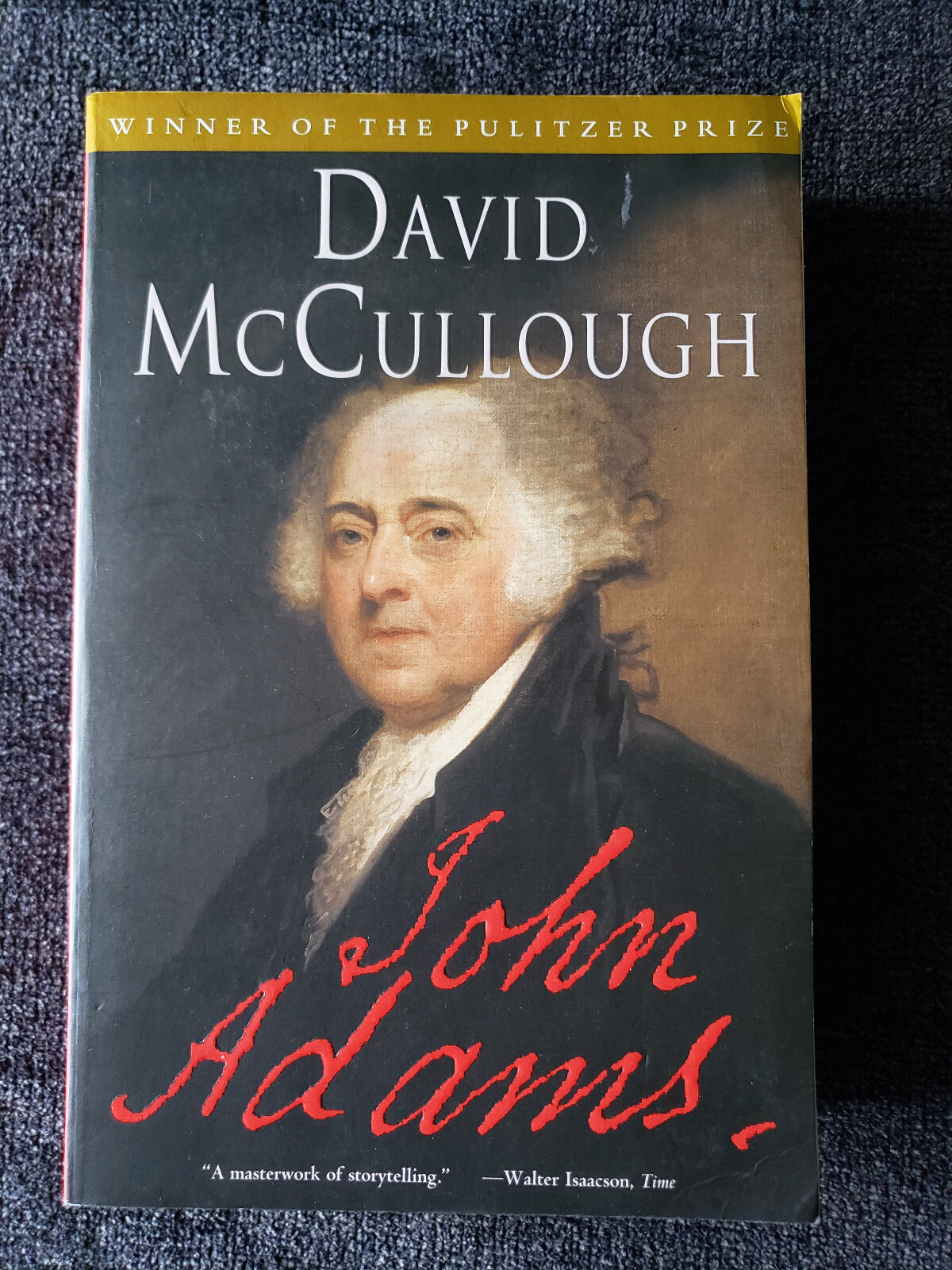 John Adams – Paperback By David McCullough – GOOD