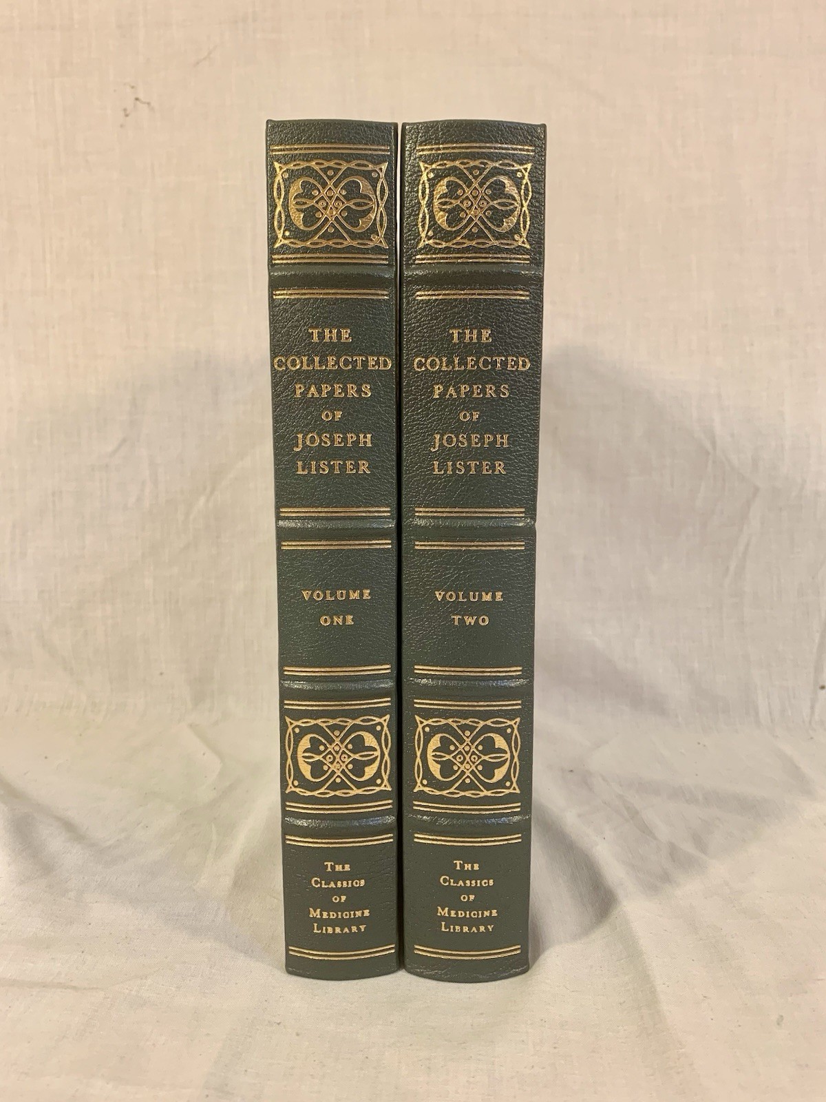 2 Vol COLLECTED PAPERS OF JOSEPH BARON LISTER Classic of Medicine 1979 Near Mint
