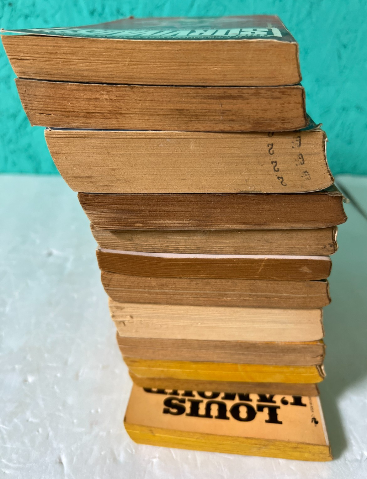 Action Lot of 12 Books Survivalist Louis Lamour Thriller Mystery Western 80’s