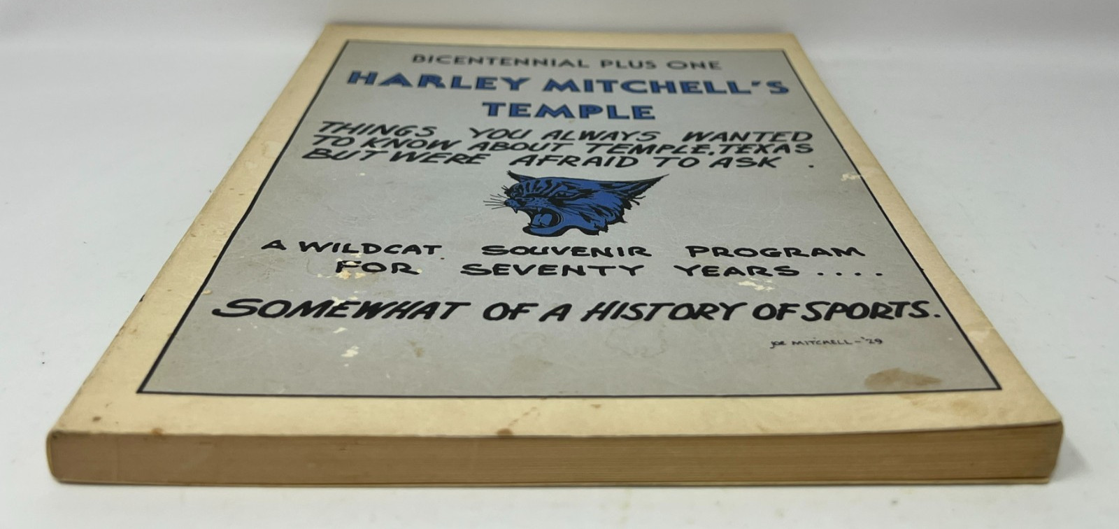 VTG TEXAS: Bicentennial Plus One: Harley Mitchell’s Temple – 1977 PB Temple, TX