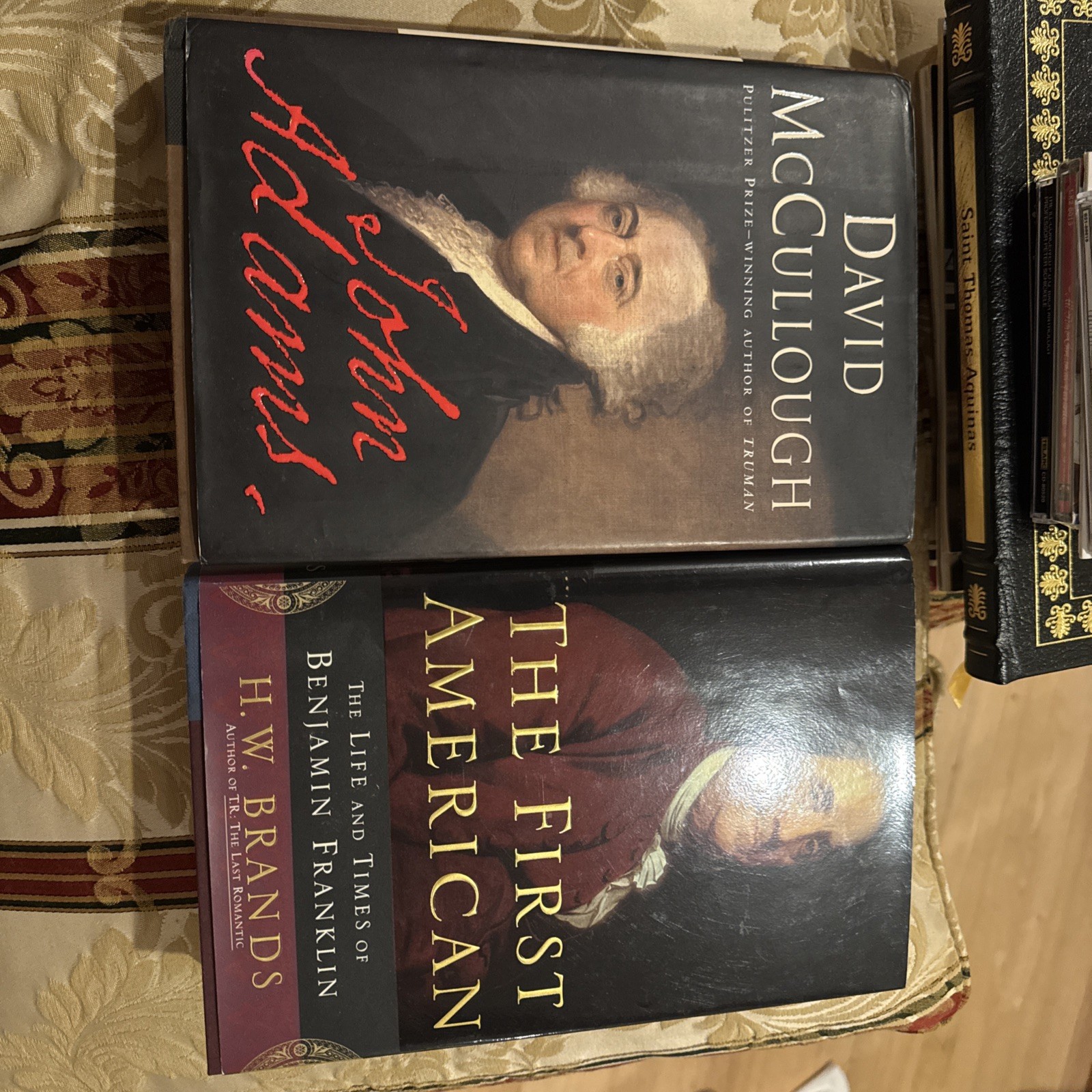 John Adams by David McCullough & The First American-very Good Cond