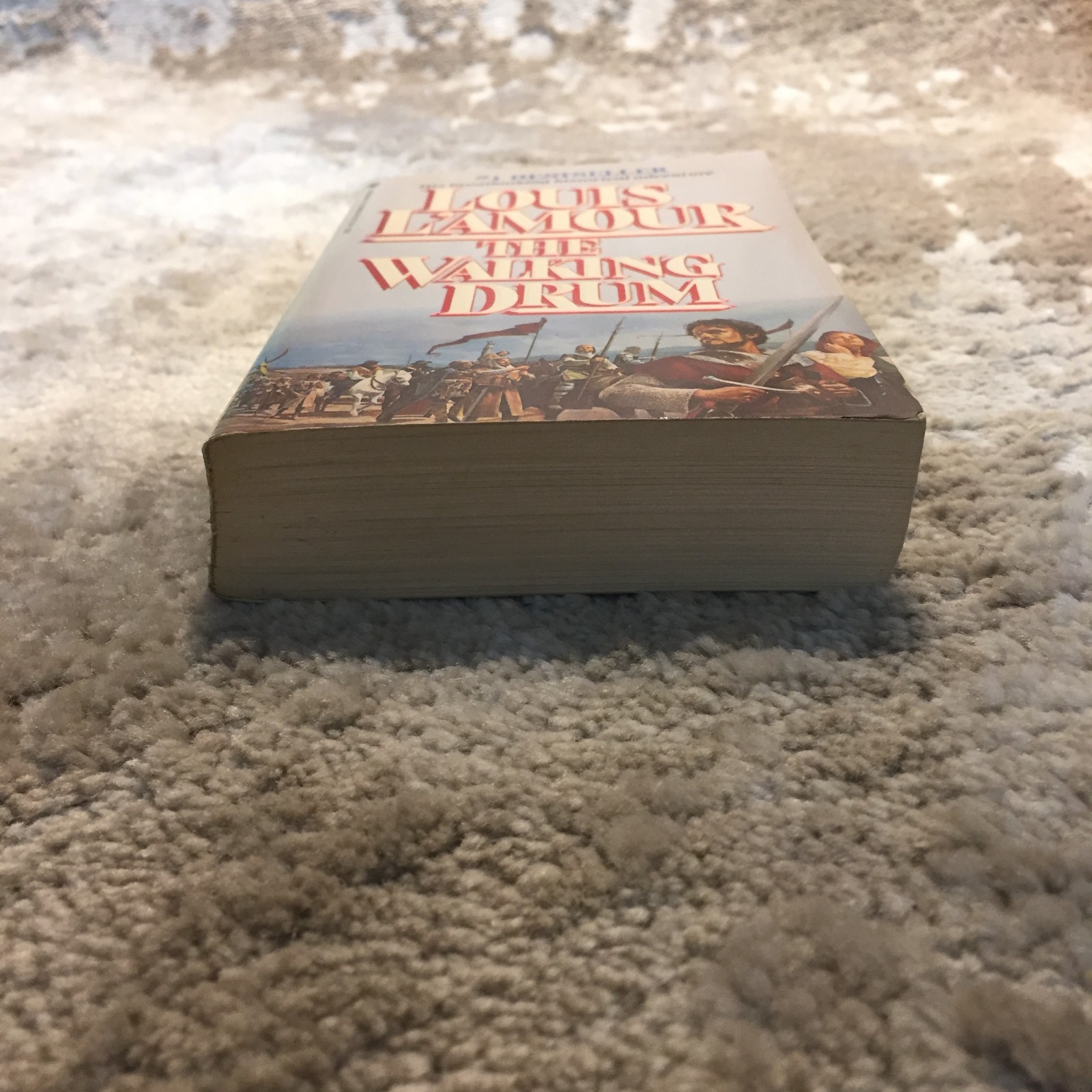 The Walking Drum Louis L’Amour 1985 Bantam Medieval Europe Quest For Freedom